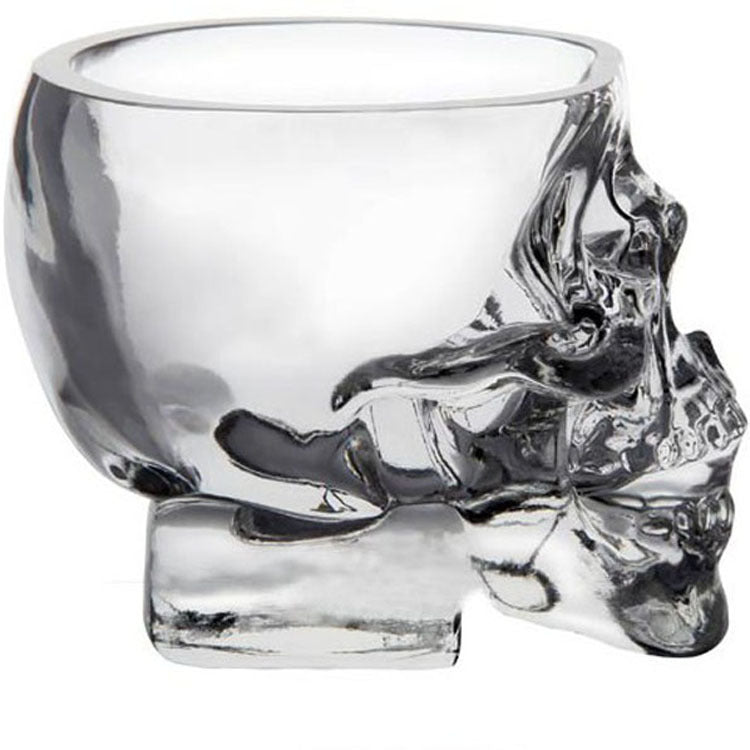 Glass Skull Wine Glass Whiskey Spirits Special-Shaped Wine Glass