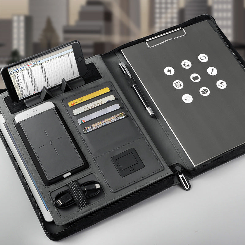 Multifunctional Rechargeable Folder Travel Notebook