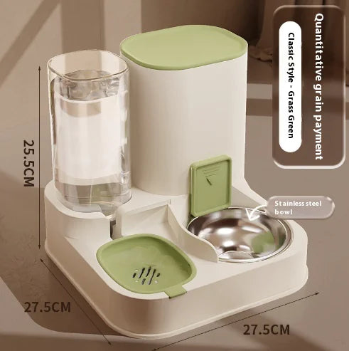 Automatic Pet Feeder with Water Dispenser